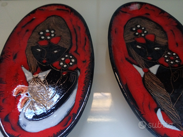 Due Piatti decorativi