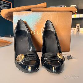 Gucci Décolleté Hysteria in vernice nera