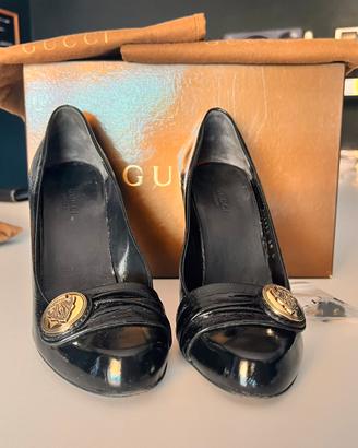 Gucci Décolleté Hysteria in vernice nera