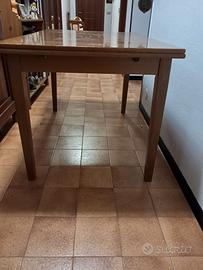 TAVOLO DA CUCINA 120X80 H78