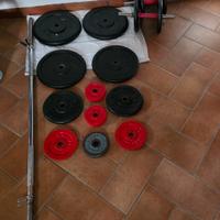 pesi con bilancieri 