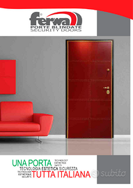 Porta blindata ferwall con cilindro europeo 5K