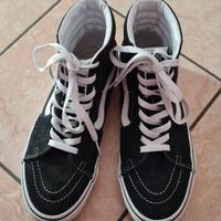Scarpe VANS n°38,5 nere e bianche