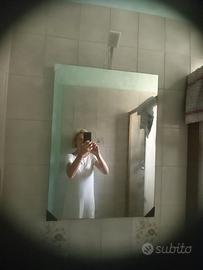 Specchio da Bagno 70x50 cm con faretto a LED