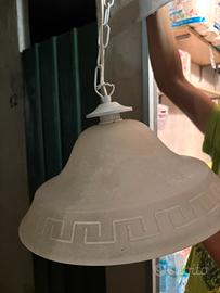 Lampadario ad una lamapadona
