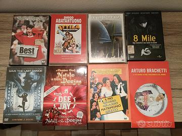 DVD musicali e film di vario genere