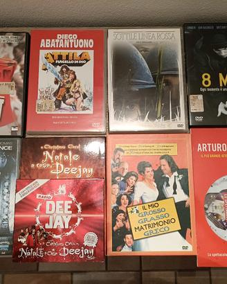 DVD musicali e film di vario genere