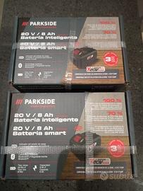 2 batterie 8ah parkside 