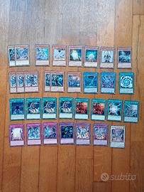 Lotto carte Yu gi oh Drago bianco occhi blu 