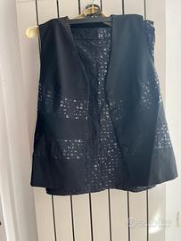 Con mpketo donna gonna e gilet