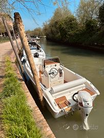 Barca Arkos Open 507 + Evinrude 40/60cv e-tec