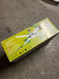 Ventilatore con lampada