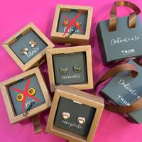 Orecchini thun in ceramica