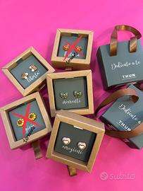 Orecchini thun in ceramica