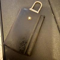 Portachiavi in pelle montblanc