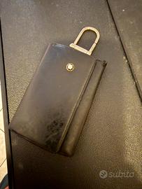 Portachiavi in pelle montblanc