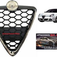 Scudo griglia alfa giulietta 2017 cornice cromata