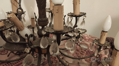 Lampadario antico vintage