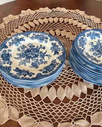 Servizio piatti Enoch Wedgwood “Kutani” inglese