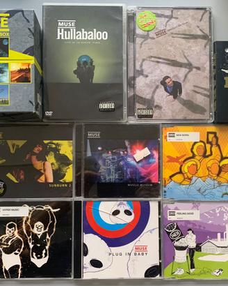 Collezione Muse originale - CD singoli, DVD e Box
