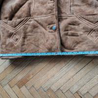 Montone Shearling Vera pelle vintage conpibel uomo
