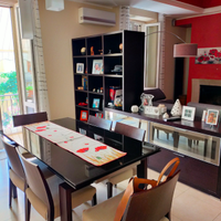 Sala da pranzo con soggiorno