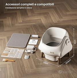 Lettiera autopulente Devoko XXL con APP – 12L