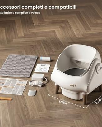 Lettiera autopulente Devoko XXL con APP – 12L