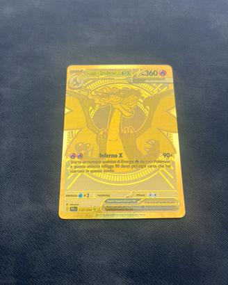 Charizard gold fiamme spettrali