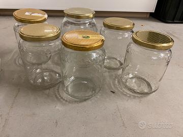 Barattoli vetro miele e conserve