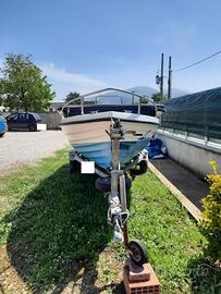 Barca a motore 25cv