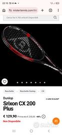 Racchette dunlop cx 200 plus