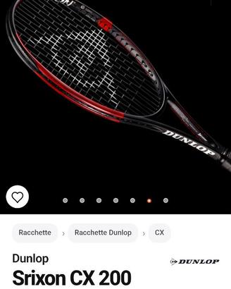 Racchette dunlop cx 200 plus
