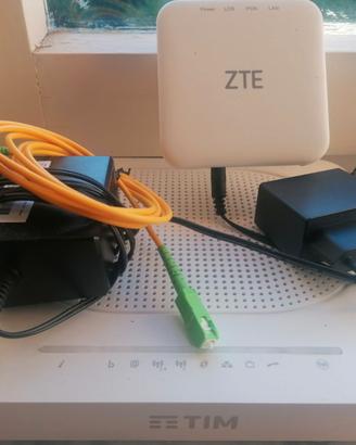 Modem router smart x ADSL e fibra Tim e ZTE
