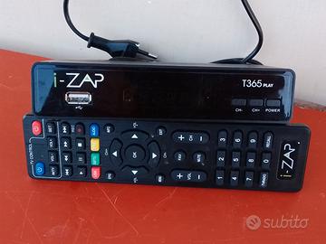 DECODER  IZAP T365 play   Digitale Terrestre  T2