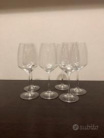 Calici nuovi vino