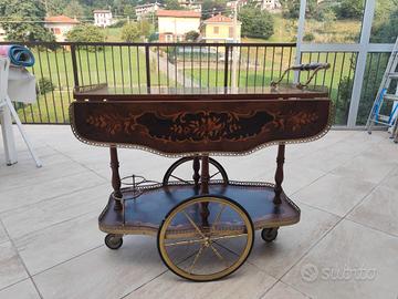 Carrello Vintage porta bevande