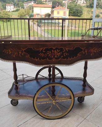 Carrello Vintage porta bevande