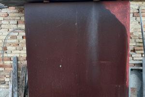 Cisterna serbatoio per gasolio rettangolare