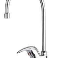 Monocomando monoforo lavello con bocca girevole