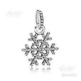Pandora S925 390354cz Charms Fiocco di neve