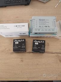 Shelly 2.5 + Sonoff 4 CH Pro R2