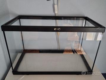 Vasca Acquario + Filtro e Riscaldatore