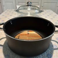 Pentola Moneta 25cm Antiaderente + Vaporiera in Ve