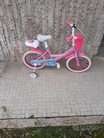 bicicletta le principesse rosa 