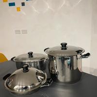 Set  pentole Gi&Ti 18/10