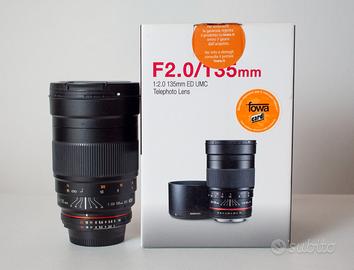 Samyang 135 f2 Nikon F