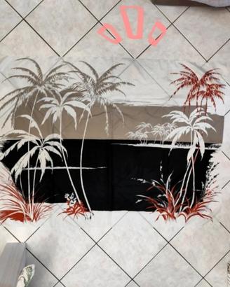 Pareo fantasia tropicale,vintage 