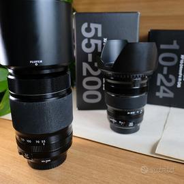 Fujifilm 10-24mm + 55-200mm Fujinon