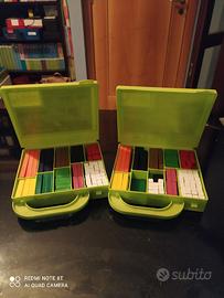 2 SCATOLE REGOLI PER INFANZIA 390 pezzi
